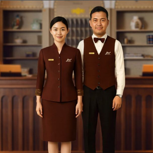 Hotel staff duo